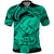 Polynesian Pride Happy Father Day Polo Shirt I Love You Dad Polynesian Tribal Green LT9 Green - Polynesian Pride