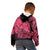 Polynesian Pride Happy Father Day Kid Hoodie I Love You Dad - Polynesian Tribal Pink LT9 - Polynesian Pride