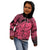 Polynesian Pride Happy Father Day Kid Hoodie I Love You Dad - Polynesian Tribal Pink LT9 - Polynesian Pride