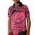 Polynesian Pride Happy Father Day Kid Polo Shirt I Love You Dad - Polynesian Tribal Pink LT9 Kid Pink - Polynesian Pride