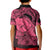 Polynesian Pride Happy Father Day Kid Polo Shirt I Love You Dad - Polynesian Tribal Pink LT9 - Polynesian Pride