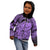 Polynesian Pride Happy Father Day Kid Hoodie I Love You Dad - Polynesian Tribal Purple LT9 - Polynesian Pride