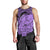 Polynesian Pride Happy Father Day Men Tank Top I Love You Dad - Polynesian Tribal Purple LT9 - Polynesian Pride