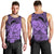 Personalised Polynesian Pride Happy Father Day Men Tank Top I Love You Dad - Polynesian Tribal Purple LT9 - Polynesian Pride