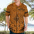 Polynesian Father's Day Gift For Dad Hawaiian Shirt Super Father In The World - Gold Polynesian Pattern LT9 - Polynesian Pride