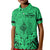 Polynesian Father's Day Gift For Dad Kid Polo Shirt Super Father In The World - Green Polynesian Pattern LT9 Kid Green - Polynesian Pride