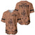 Polynesian Father's Day Gift For Dad Baseball Jersey Super Father In The World - Nude Polynesian Pattern LT9 - Polynesian Pride