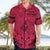 Polynesian Father's Day Gift For Dad Hawaiian Shirt Super Father In The World - Pink Polynesian Pattern LT9 - Polynesian Pride