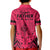 Polynesian Father's Day Gift For Dad Kid Polo Shirt Super Father In The World - Pink Polynesian Pattern LT9 - Polynesian Pride