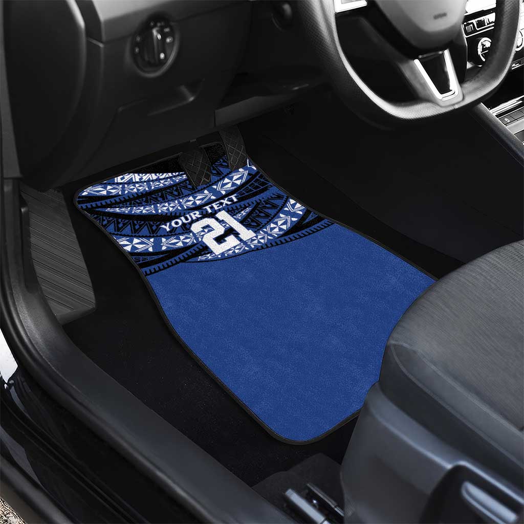 Fiji Rugby Pacific Custom Car Mats Pasifika Tapa Pattern LT9 - Polynesian Pride