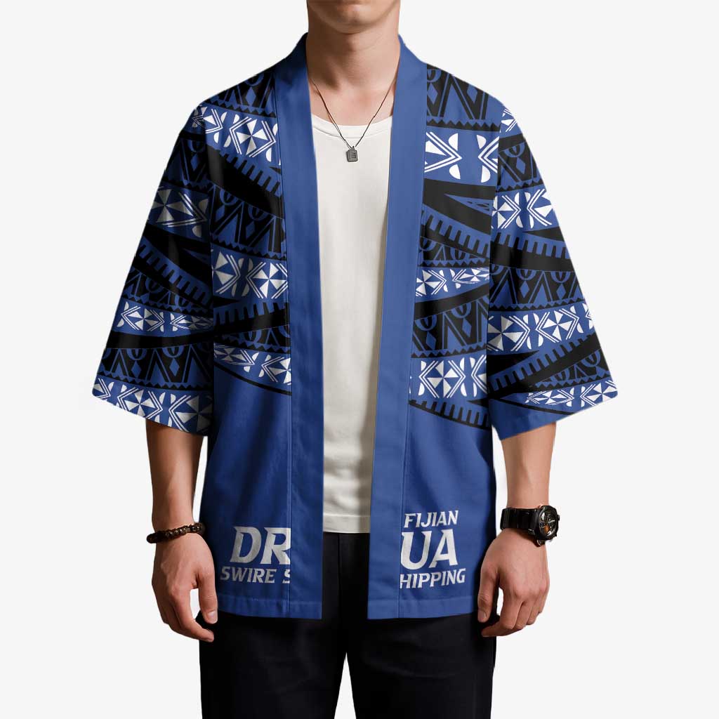Fiji Rugby Pacific Custom Kimono Pasifika Tapa Pattern LT9 - Polynesian Pride