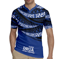 Fiji Rugby Pacific Custom Rugby Jersey Pasifika Tapa Pattern LT9 - Polynesian Pride