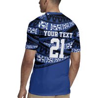 Fiji Rugby Pacific Custom Rugby Jersey Pasifika Tapa Pattern LT9 - Polynesian Pride
