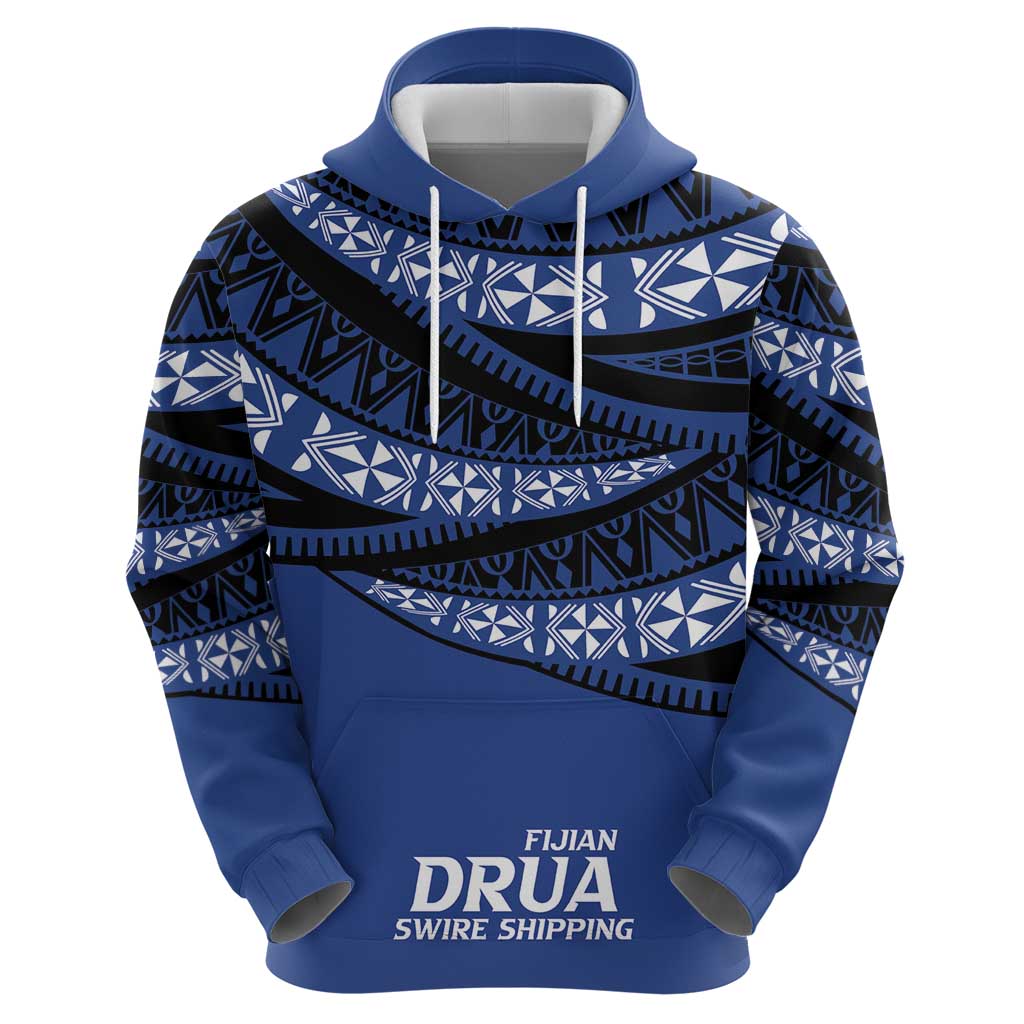 Fiji Rugby Pacific Custom Zip Hoodie Pasifika Tapa Pattern LT9 - Polynesian Pride