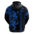 Hawaiian Tribal Hoodie Polynesian Kakau Turtle Blue LT9 - Polynesian Pride