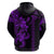 Hawaiian Tribal Hoodie Polynesian Kakau Turtle Purple LT9 - Polynesian Pride