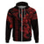 Hawaiian Tribal Hoodie Polynesian Kakau Turtle Red LT9 - Polynesian Pride