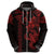 Hawaiian Tribal Hoodie Polynesian Kakau Turtle Red LT9 - Polynesian Pride