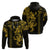 Hawaiian Tribal Hoodie Polynesian Kakau Turtle Yellow LT9 - Polynesian Pride