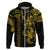 Hawaiian Tribal Hoodie Polynesian Kakau Turtle Yellow LT9 - Polynesian Pride