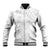 American Samoa Lotu Tamaiti Baseball Jacket White Sunday Plumeria White Vibe