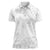 American Samoa Lotu Tamaiti Women Polo Shirt White Sunday Plumeria White Vibe