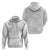 American Samoa Lotu Tamaiti Zip Hoodie White Sunday Plumeria White Vibe