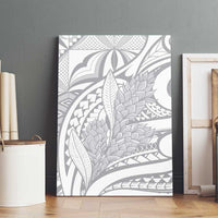 Lotu Tamaiti Samoa Siapo Canvas Wall Art White Sunday With Teuila Torch Ginger LT9 - Polynesian Pride
