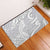 Lotu Tamaiti Samoa Siapo Rubber Doormat White Sunday With Teuila Torch Ginger