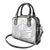 Lotu Tamaiti Samoa Siapo Shoulder Handbag White Sunday With Teuila Torch Ginger