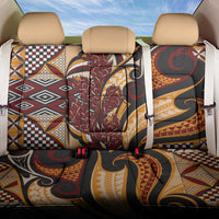 Vintage Samoa Siapo Back Car Seat Cover With Teuila Torch Ginger LT9 One Size Art - Polynesian Pride