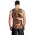 Vintage Samoa Siapo Men Tank Top With Teuila Torch Ginger