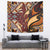 Vintage Samoa Siapo Tapestry With Teuila Torch Ginger