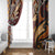 Vintage Samoa Siapo Window Curtain With Teuila Torch Ginger