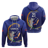 Custom Cricket Samoa East Asia-Pacific Hoodie Samoa Storming the Limits LT9 - Polynesian Pride