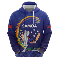 Custom Cricket Samoa East Asia-Pacific Hoodie Samoa Storming the Limits LT9 - Polynesian Pride
