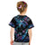 Polynesia Ribbon Butterflies Kid T Shirt Silver Fern Breast Cancer With Papua Shell Pattern LT9 - Polynesian Pride