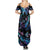 polynesia-ribbon-butterflies-summer-maxi-dress-silver-fern-breast-cancer-with-papua-shell-pattern