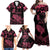 personalised-polynesian-turtle-ribbon-family-matching-off-shoulder-maxi-dress-and-hawaiian-shirt-think-pink-breast-cancer-with-pacific-hibiscus