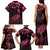 personalised-polynesian-turtle-ribbon-family-matching-tank-maxi-dress-and-hawaiian-shirt-think-pink-breast-cancer-with-pacific-hibiscus