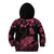 Personalised Polynesian Turtle Ribbon Kid Hoodie Think Pink Breast Cancer With Pacific Hibiscus LT9 - Polynesian Pride