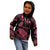 Personalised Polynesian Turtle Ribbon Kid Hoodie Think Pink Breast Cancer With Pacific Hibiscus LT9 - Polynesian Pride