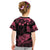 Personalised Polynesian Turtle Ribbon Kid T Shirt Think Pink Breast Cancer With Pacific Hibiscus LT9 - Polynesian Pride