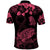 Personalised Polynesian Turtle Ribbon Polo Shirt Think Pink Breast Cancer With Pacific Hibiscus LT9 - Polynesian Pride