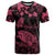 Personalised Polynesian Turtle Ribbon T Shirt Think Pink Breast Cancer With Pacific Hibiscus LT9 Pink - Polynesian Pride