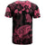 Personalised Polynesian Turtle Ribbon T Shirt Think Pink Breast Cancer With Pacific Hibiscus LT9 - Polynesian Pride