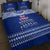 Toa Samoa Christmas Quilt Bed Set Samoa Siva Tau Manuia Le Kerisimasi Blue Vibe LT9 - Polynesian Pride