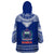 Toa Samoa Christmas Wearable Blanket Hoodie Samoa Siva Tau Manuia Le Kerisimasi Blue Vibe LT9 - Polynesian Pride