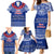 Personalised Toa Samoa Christmas Family Matching Mermaid Dress and Hawaiian Shirt Samoa Siva Tau Manuia Le Kerisimasi Blue Vibe LT9 - Polynesian Pride