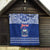 Personalised Toa Samoa Christmas Quilt Samoa Siva Tau Manuia Le Kerisimasi Blue Vibe LT9 - Polynesian Pride